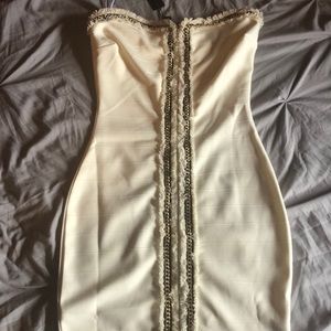 Strapless dress